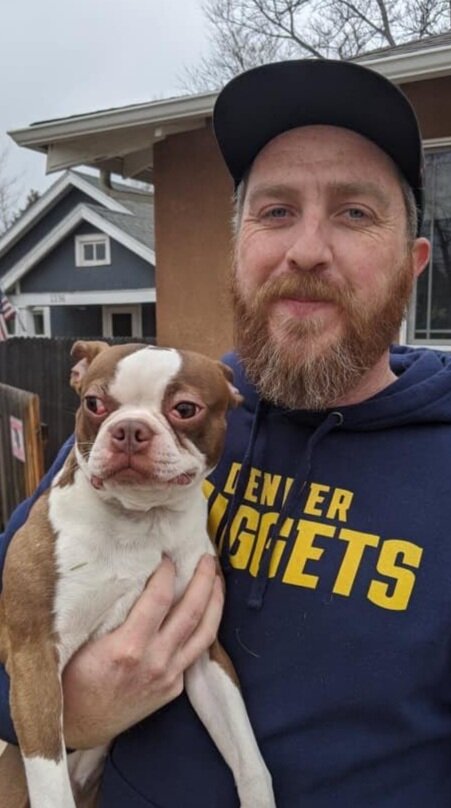 This young chestnut Boston Terrier was being offered up from a breeder down in Florence, Colorado. He had double cherry eye that needed surgical repair. We knew we would have no problem finding him a great home because of his youth and good looks. A…